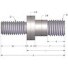 Brewer Machine And Gear Idler Stud, 5/8", For P3B IS1664